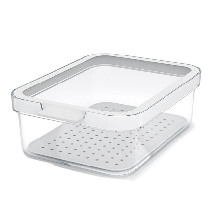 Recipiente Conservador de Alimentos Rotho Rondo Cauma Blanco Transparente 1,2 L
