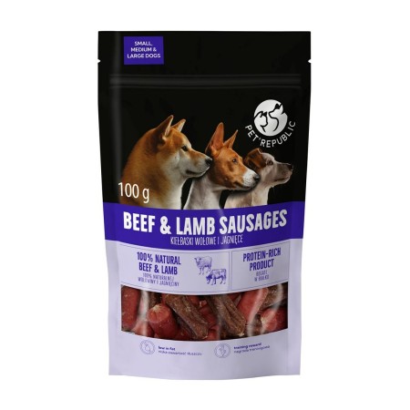 Alimentation humide PETREPUBLIC Beef and lamb 100 g