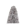 Sapin de Noël DKD Home Decor Bois Fibres de coco Enneigé (7 x 7 x 21 cm)