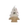 Bougie DKD Home Decor Paillettes Noël Arbre (7 x 3.5 x 10 cm)