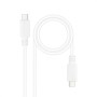 Câble USB-C NANOCABLE 10.01.2301-W 1 m