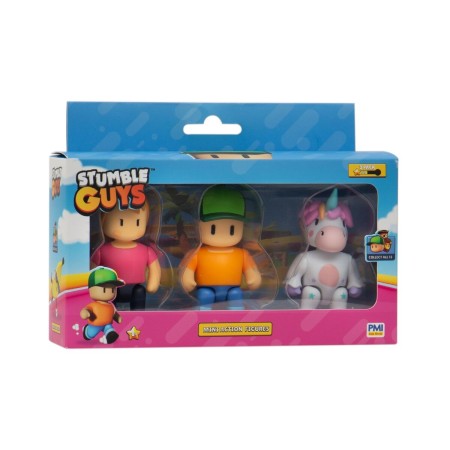 Figurine d’action Stumble Guys ZESTAW 3 FIGUREK VER.A