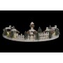 Jupe pour l'arbre de Noël DKD Home Decor Mousse LED (61 x 31 x 21 cm)