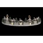 Jupe pour l'arbre de Noël DKD Home Decor Mousse LED (80 x 40 x 21 cm)