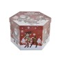 Boule de Noël DKD Home Decor Bonhomme de Neige PVC (7.5 x 7.5 x 7.5 cm) (14 pcs)