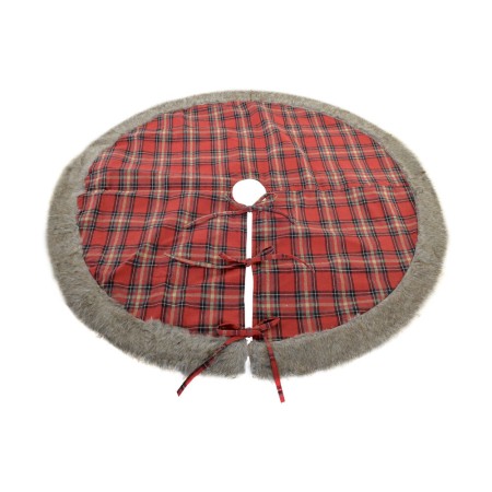 Jupe pour l'arbre de Noël DKD Home Decor Polyester Feutre (108 x 108 x 2 cm)