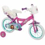 Vélo pour Enfants Gabby's Dollhouse 24973W Blanc Rose 14"