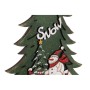 Sapin de Noël DKD Home Decor Bois LED (2 pcs) (25 x 7 x 42 cm)