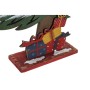 Sapin de Noël DKD Home Decor Bois LED (2 pcs) (25 x 7 x 42 cm)