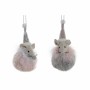 Décorations de Noël DKD Home Decor Polyester (9 x 8 x 15 cm) (2 pcs)