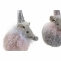 Décorations de Noël DKD Home Decor Polyester (9 x 8 x 15 cm) (2 pcs)