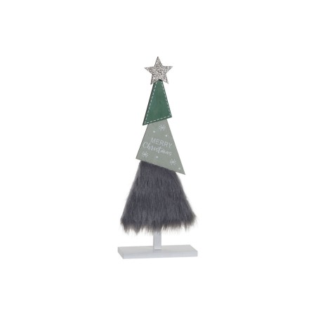 Sapin de Noël DKD Home Decor Avec cheveux Bois (12.5 x 5 x 32 cm)