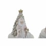 Décorations de Noël DKD Home Decor Musical Résine (2 pcs) (11 x 11 x 15 cm)