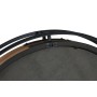 Reloj de Pared Home ESPRIT Negro Natural Cristal Madera de pino 87,2 X 8 X 87,2 cm