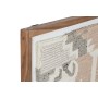 Cuadro Home ESPRIT Marrón Beige Abstracto Indio 75 x 3 x 105 cm (2 Unidades)