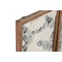 Cuadro Home ESPRIT Blanco Gris Abstracto Urbano 43 x 3 x 63 cm (2 Unidades)