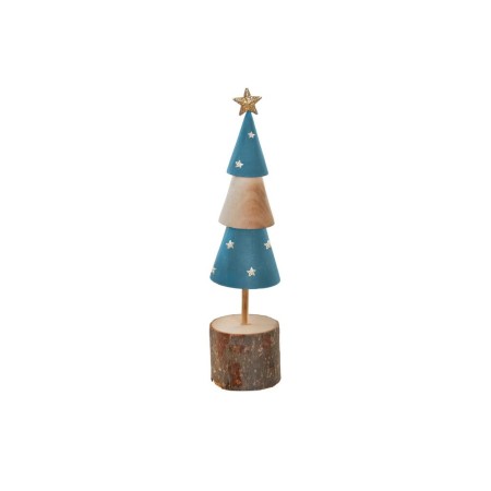 Sapin de Noël DKD Home Decor Bois de paulownia (5 x 5.5 x 15 cm)