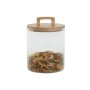 Bote Home ESPRIT Transparente Bambú Cristal 3 L