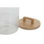 Bote Home ESPRIT Transparente Bambú Cristal 4 L