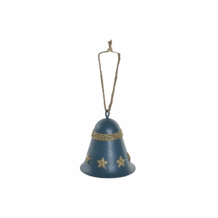 Décorations de Noël DKD Home Decor Cloche Métal (6.5 x 6.5 x 7.5 cm)