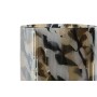 Bougeoir Home ESPRIT Noir Crème Verre 12 x 12 x 11,5 cm