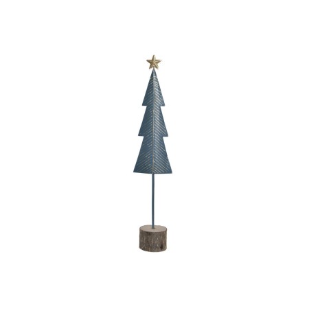 Sapin de Noël DKD Home Decor Métal Bois de paulownia (6 x 6 x 42 cm)