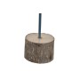 Sapin de Noël DKD Home Decor Métal Bois de paulownia (6 x 6 x 42 cm)