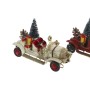 Décorations de Noël DKD Home Decor Voiture Polyester Métal (2 pcs) (17.5 x 7 x 10.5 cm)