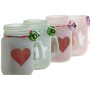 Bougie DKD Home Decor Noël (4 pcs) (8 x 5 x 9 cm)