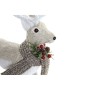 Décorations de Noël DKD Home Decor Polyester Renne (9 x 24 x 33 cm) (2 pcs)