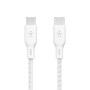 Câble USB Belkin CAB014BT3MWH Blanc Multicouleur 3 m