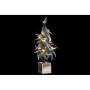 Sapin de Noël DKD Home Decor PVC LED Bois MDF Enneigé (17 x 17 x 45 cm)