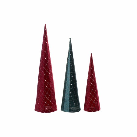 Décoration DKD Home Decor Noël Franela (3 pcs) (10 x 1 x 60 cm)