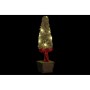 Sapin de Noël DKD Home Decor Rotin LED Lien (13 x 25 x 47 cm)