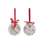Boules de Noël DKD Home Decor PVC (7 pcs) (7.5 x 7.5 x 12 cm) (25 x 21.5 x 16 cm)
