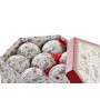 Boules de Noël DKD Home Decor PVC (7 pcs) (7.5 x 7.5 x 12 cm) (25 x 21.5 x 16 cm)