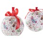 Boules de Noël DKD Home Decor PVC (7 pcs) (7.5 x 7.5 x 12 cm) (25 x 21.5 x 16 cm)