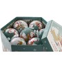 Boule de Noël DKD Home Decor PVC Père Noël (7 pcs) (7.5 x 7.5 x 12 cm)