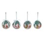Boule de Noël DKD Home Decor PVC Père Noël (7 pcs) (7.5 x 7.5 x 12 cm)