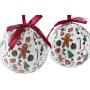 Boules de Noël DKD Home Decor PVC (7 pcs) (7.5 x 7.5 x 12 cm) (25 x 21.5 x 15.6 cm)