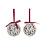 Boules de Noël DKD Home Decor PVC (7 pcs) (7.5 x 7.5 x 12 cm) (25 x 21.5 x 15.6 cm)