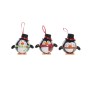 Ensemble Décorations de Noël DKD Home Decor Pingouin PVC (11 x 8 x 15 cm) (3 pcs)