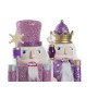 Casse-Noisette DKD Home Decor Bois Paillettes (8 x 6 x 25 cm) (2 pcs)