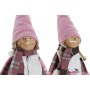 Décorations de Noël DKD Home Decor Polyester (2 pcs) (15 x 12 x 42 cm)