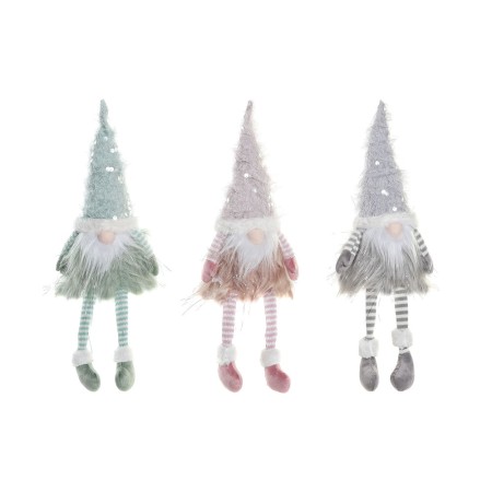 Décorations de Noël DKD Home Decor Polyester (14 x 11 x 42 cm) (3 pcs)