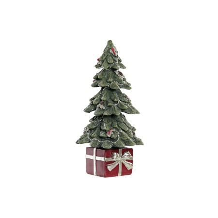 Figurine Décorative DKD Home Decor Sapin de Noël Résine Arbre (9 x 9 x 18.5 cm)