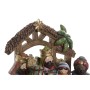 Décorations de Noël DKD Home Decor Marron Vert (19.5 x 6.5 x 18 cm)