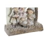 Décorations de Noël DKD Home Decor Doré Marron Blanc (13.5 x 8 x 17 cm) (2 pcs)