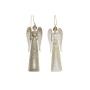 Décorations de Noël DKD Home Decor Résine Ange (3 x 2 x 10 cm) (2 Unités)