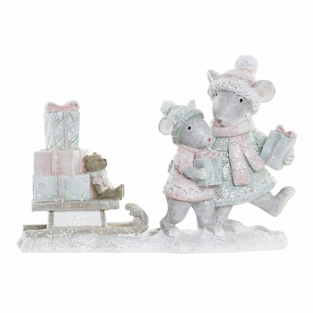 Décorations de Noël DKD Home Decor Résine (16 x 6 x 11 cm)